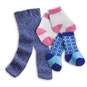 🆕 American Girl Doll Socks and Tights Set